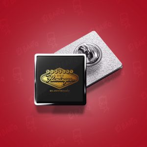 Pin Metálico Cuadrado Bunbury - Héroes
