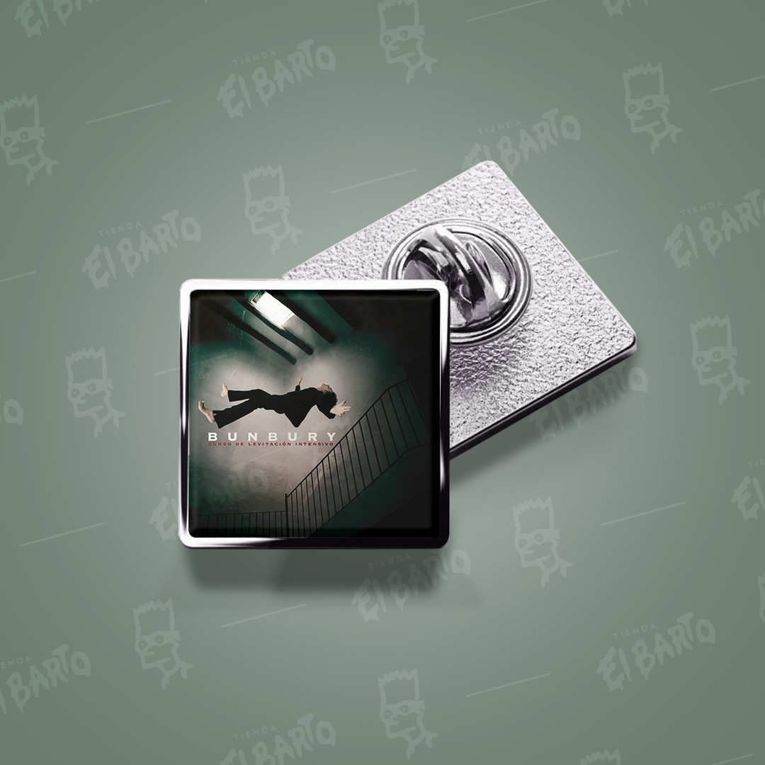 Pin Metálico Cuadrado Bunbury - Héroes